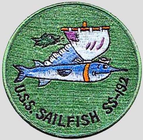 Parche insignia del USS-Sailfish