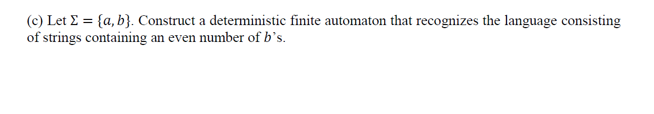 Solved (b) Let ?-(a, B). Give A Regular Expression That | Chegg.com