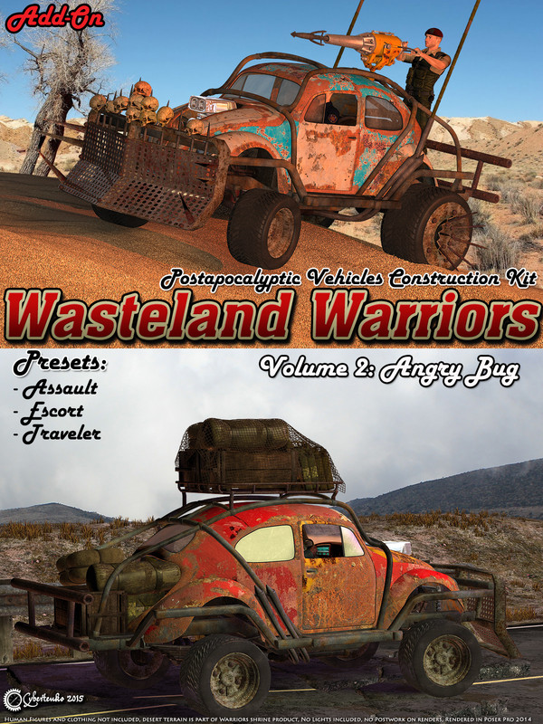 Wasteland Warriors - Angry Bug - ADD-ON (Donated)