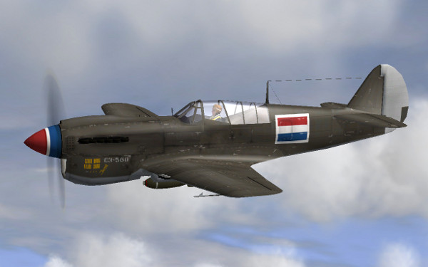 Dutch P-40N