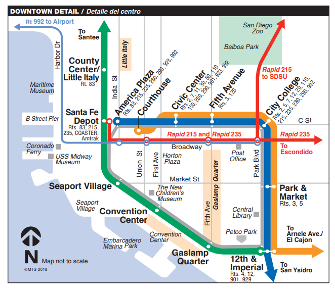 San Diego L Public Transport 