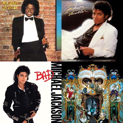 Michael Jackson - Studio Albums (1979-1991)