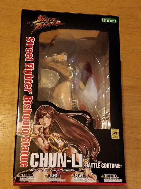 Official Street Fighter Chun Li Battle Costume Bishoujo Kotobukiya Brand New