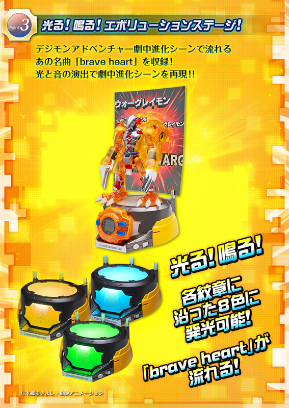 NEW Digimon Adventure Digivolving Spirits & Digivice Ver.15th Japan Memory set 