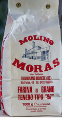 Farina di forza per pizza e pane Deliziosa - Molino Moras