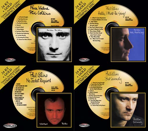 Phil Collins - 4 Albums (1981-1989) [Audio Fidelity, Remastered]