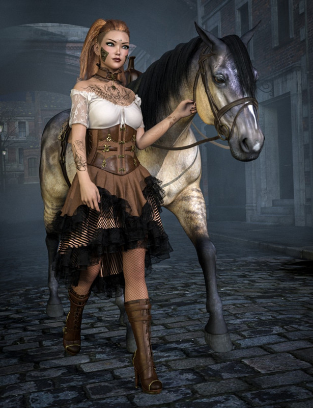 dForce Vernea Fae Outfit for Genesis 8 Female(s)