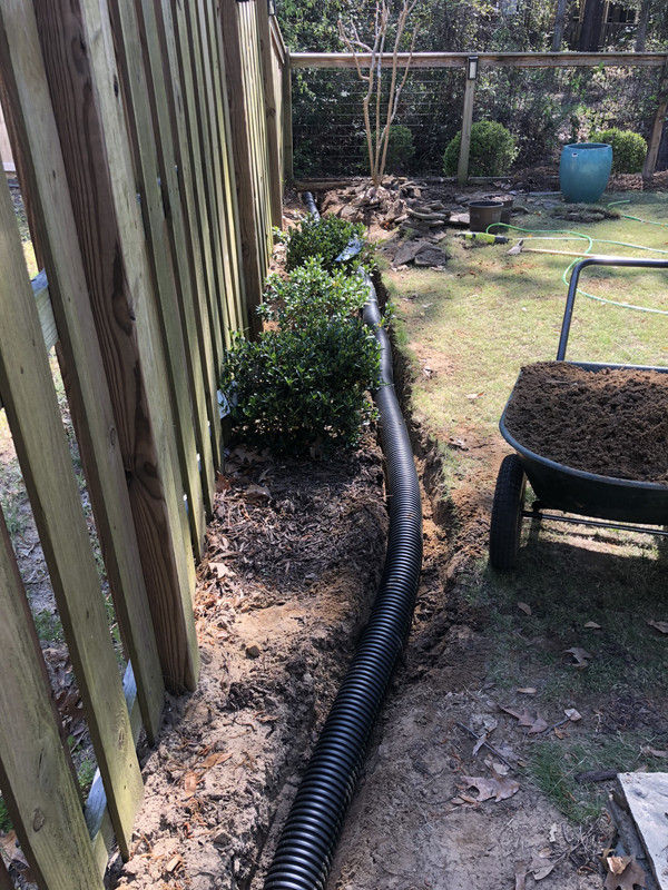 Drainage Flooding The Lawn Forum