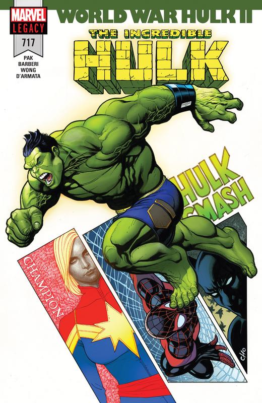 Incredible Hulk 709-717 (2017-2018) Complete