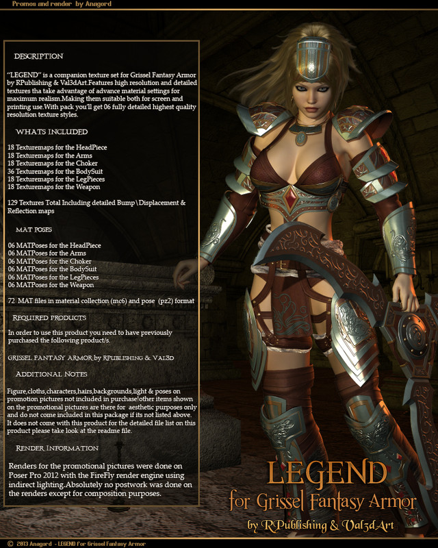 LEGEND for Grissel Fantasy Armor