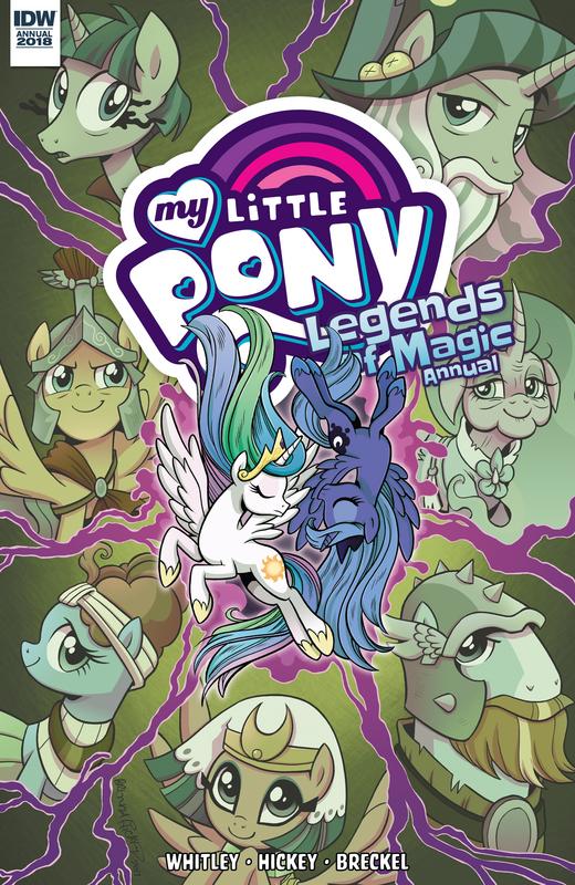My Little Pony - Legends of Magic #1-12 + Annual (2017-2018) Complete