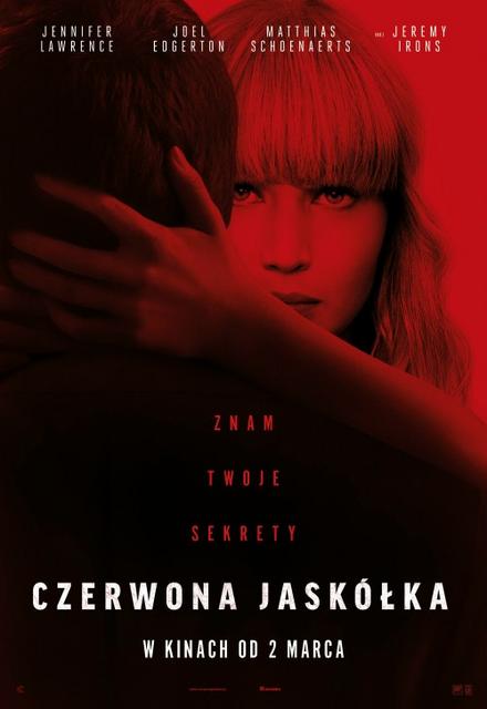 Czerwona Jaskółka / Red Sparrow (2018) PL.BDRip.x264-LPT / POLSKI LEKTOR Czerwona Jaskółka / Red Sparrow (2018) PL.BDRip.x264-LPT / POLSKI LEKTOR