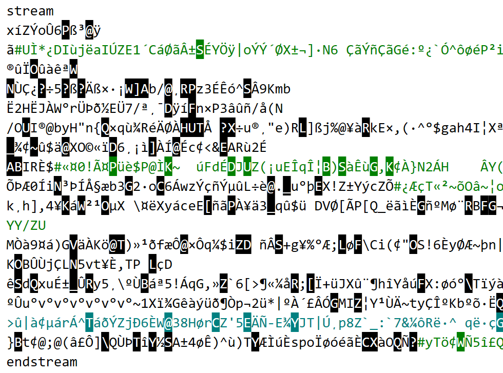 binary ASCII